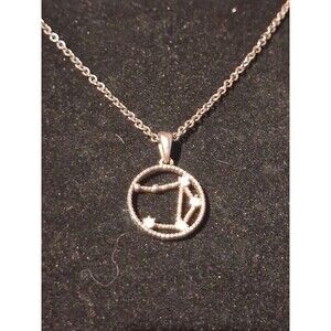 Libra constellation necklace
